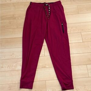 PSD Red Jogger Pants